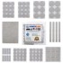 106 piece Assorted furniture felt pads | 4mm thick