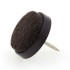 20mm nail in felt pads glides for  wooden chair legs