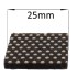 25mm NON-SLIP Self Adhesive furniture Felt Pads ( 12 pads per sheet )