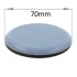 70mm round self adhesive ptfe coated glides / pads