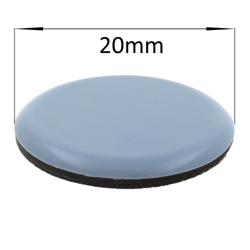 4x Teflon PTFE Slider Skate Sticker Floor Protection Foot Chair Furniture  PTFE