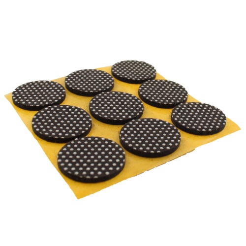 30mm Round Self Adhesive Non-Slip Felt Pads ( 9 pads per sheet )