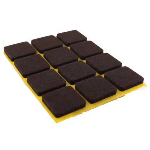 20mm Square Self Adhesive Furniture Felt Pads Protects Your Floors